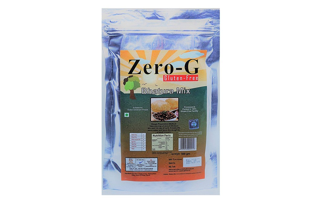 Zero-G Bhatura Mix    Pack  500 grams